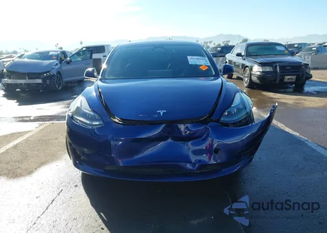 2022 Tesla Model 3 Long Range Dual Motor All-Wheel Drive from USA, damaged, VIN 5YJ3E1EB2NF351807